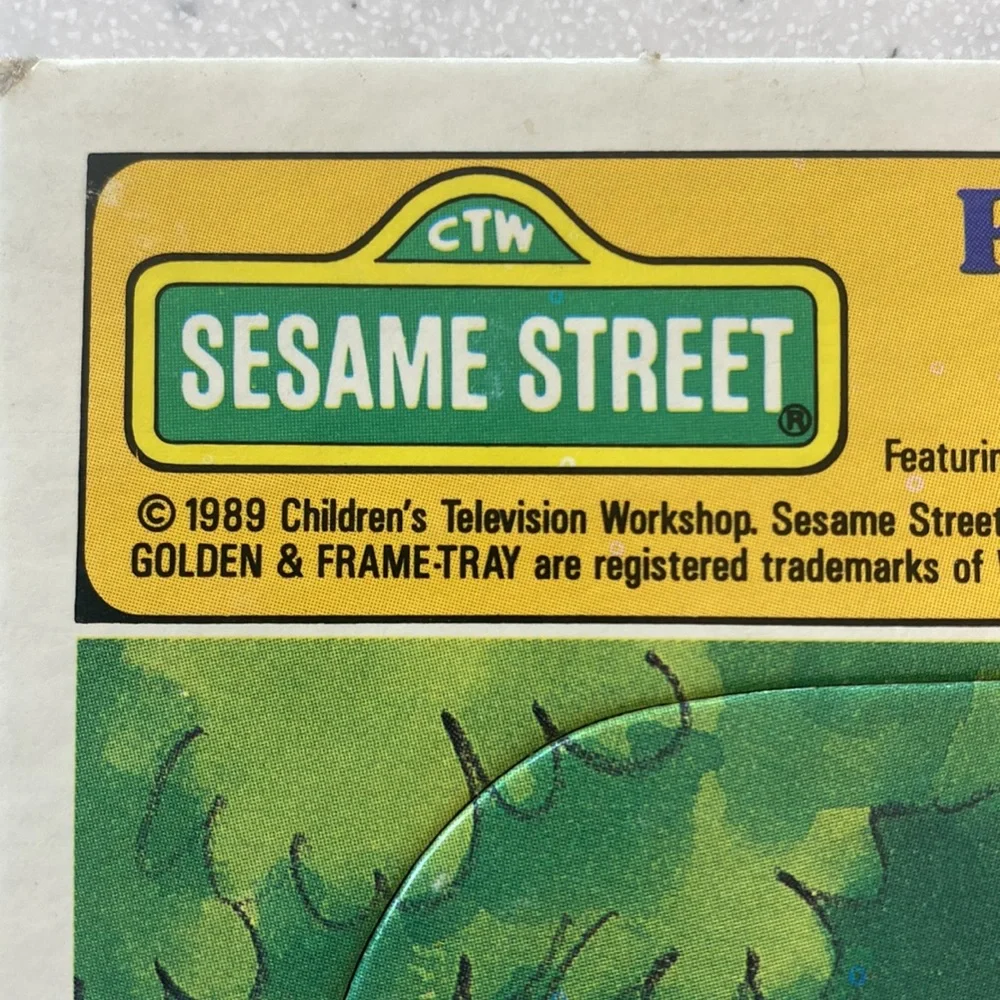 VINTAGE Sesame Street Frame Tray Puzzles 1970’s & 1980’s